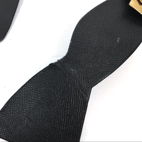 VINTAGE Leather Shop Belt Woven Cord 80s Vogue Avant-garde High Fashion Large main image 11